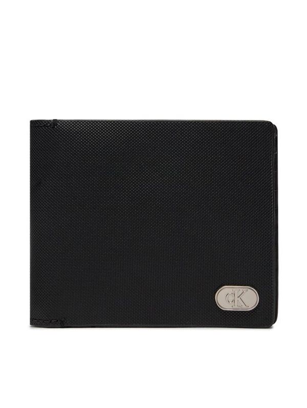 Calvin Klein Calvin Klein Velika moška denarnica Textured Bifold K50K511474 Črna