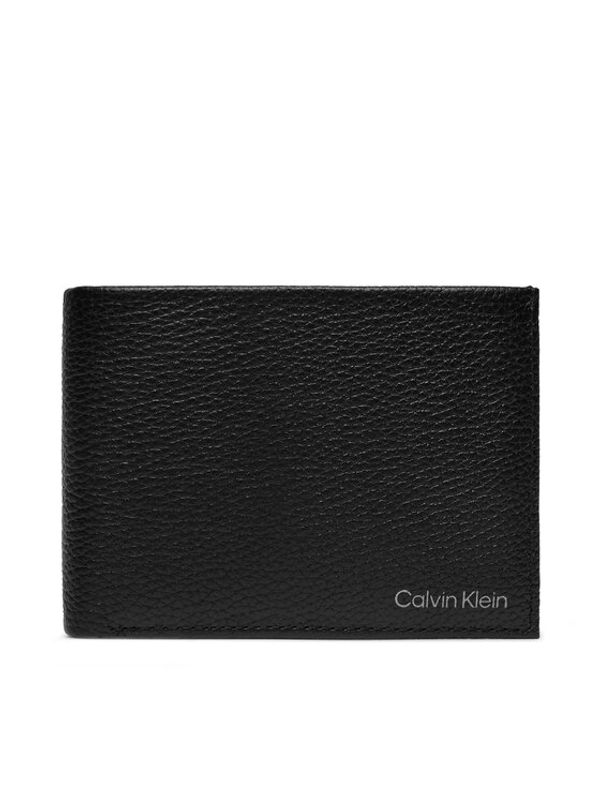 Calvin Klein Calvin Klein Velika moška denarnica Warmth Bifold 5Cc W/ Coin L K50K507896 Črna