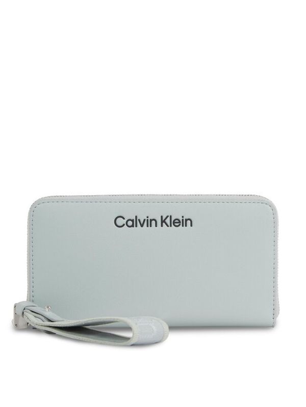 Calvin Klein Calvin Klein Velika ženska denarnica Gracie K60K611687 Siva