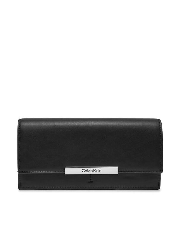 Calvin Klein Calvin Klein Velika ženska denarnica K60K612190 Črna