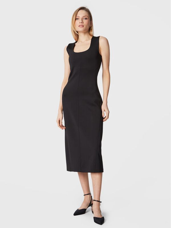Calvin Klein Calvin Klein Vsakodnevna obleka Technical K20K205022 Črna Regular Fit