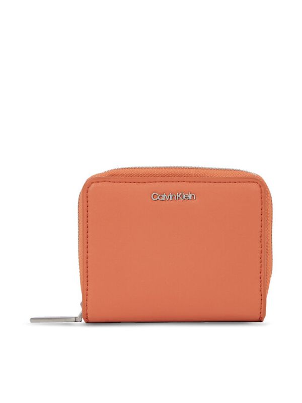Calvin Klein Calvin Klein Ženska denarnica Ck Must Wallet W/Flap Md K60K607432 Rjava
