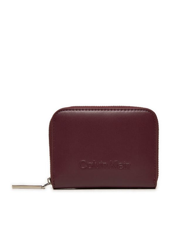 Calvin Klein Calvin Klein Ženska denarnica Embossed Logo K60K612437 Vijolična