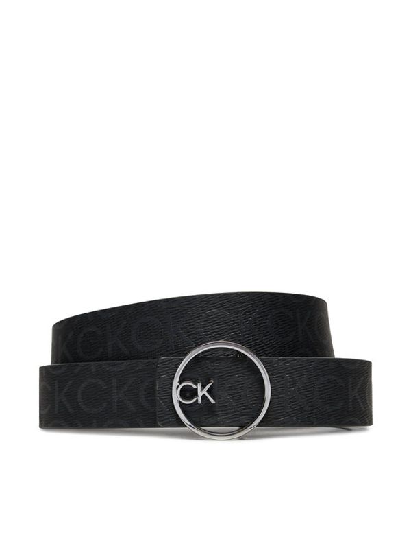 Calvin Klein Calvin Klein Ženski pas Ck Buckle Reversible Belt 3Cm K60K612359 Črna