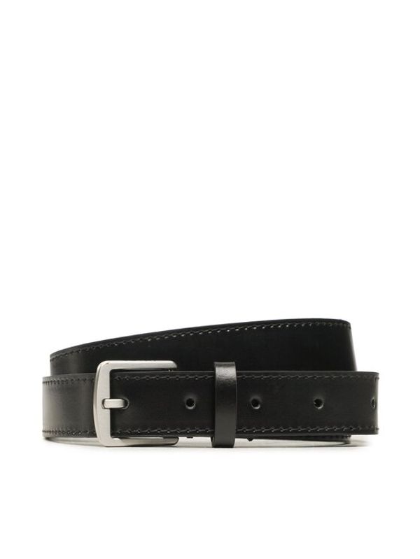 Calvin Klein Calvin Klein Ženski pas Ck Must Sqr Letter Tip 25Mm Belt K60K611015 Črna