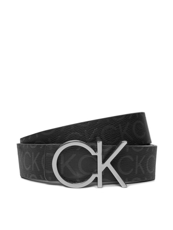 Calvin Klein Calvin Klein Ženski pas Ck Reversible Belt 3.0 Epi Mono K60K611901 Črna