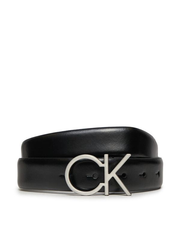 Calvin Klein Calvin Klein Ženski pas Re-Lock Ck Logo Belt 30Mm K60K610157 Črna