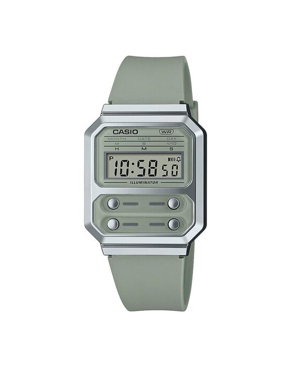 Casio Casio Ročna ura A100WEF-3AEF Zelena