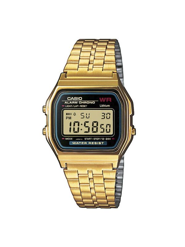 Casio Casio Ročna ura A159WGEA-1EF Zlata