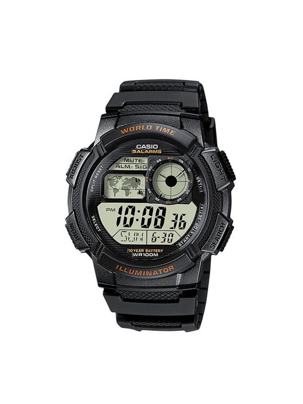 Casio Casio Ročna ura AE-1000W-1AVEF Črna