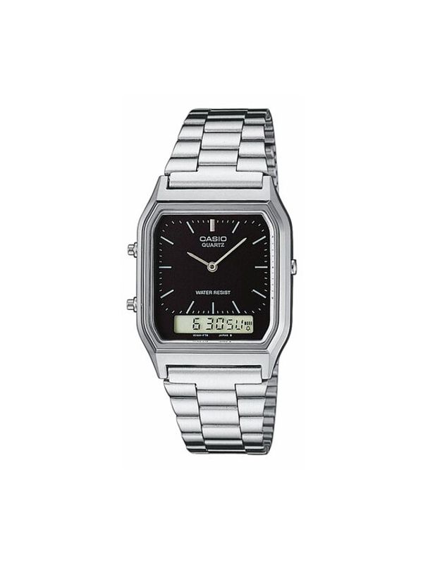 Casio Casio Ročna ura AQ-230A-1DMQYES Srebrna