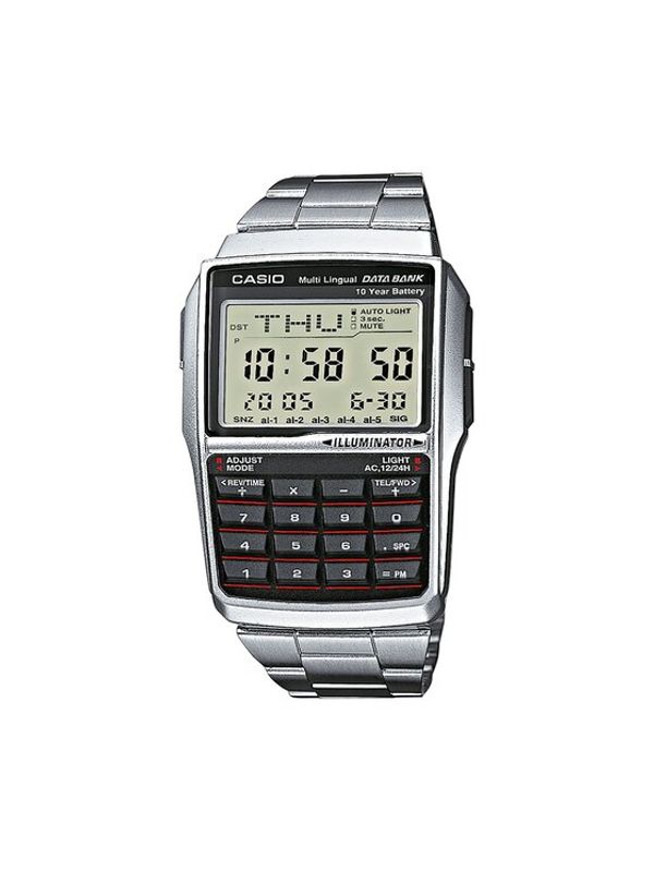 Casio Casio Ročna ura DBC-32D-1AES Srebrna