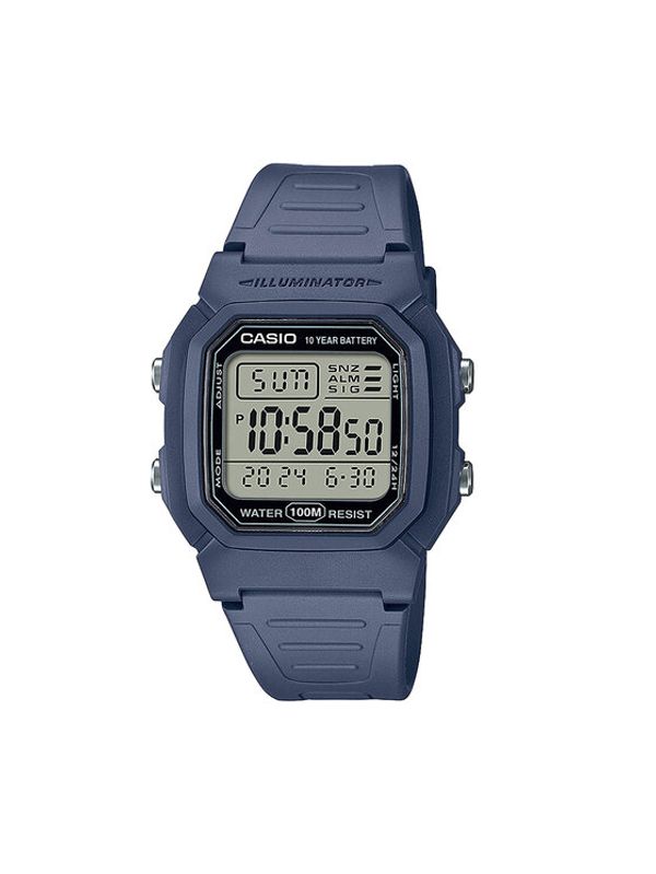 Casio Casio Ročna ura Digital W-800H-2AVES Mornarsko modra