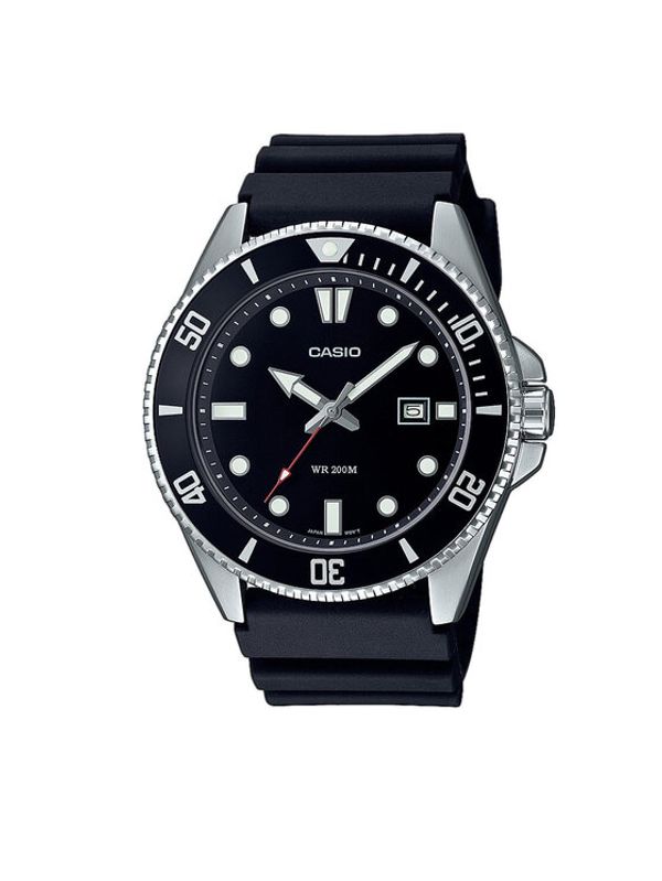 Casio Casio Ročna ura Duro Diver MDV-107-1A1VEF Črna