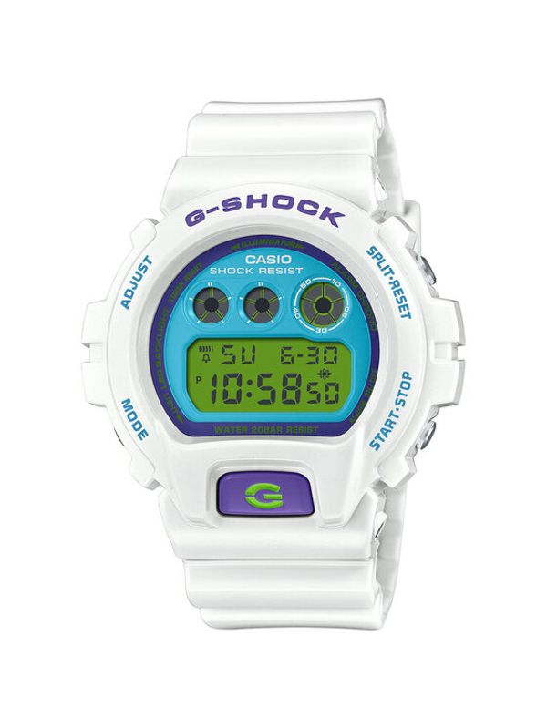 G-Shock Casio Ročna ura DW-6900RCS-7ER Bela