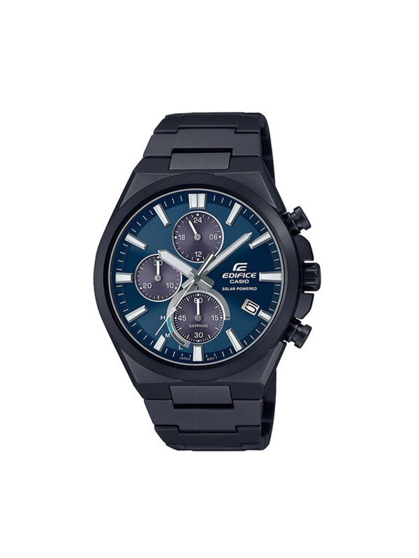 Casio Casio Ročna ura Edifice Solar Powered Chronograph EFS-S630DC-2AVUEF Črna