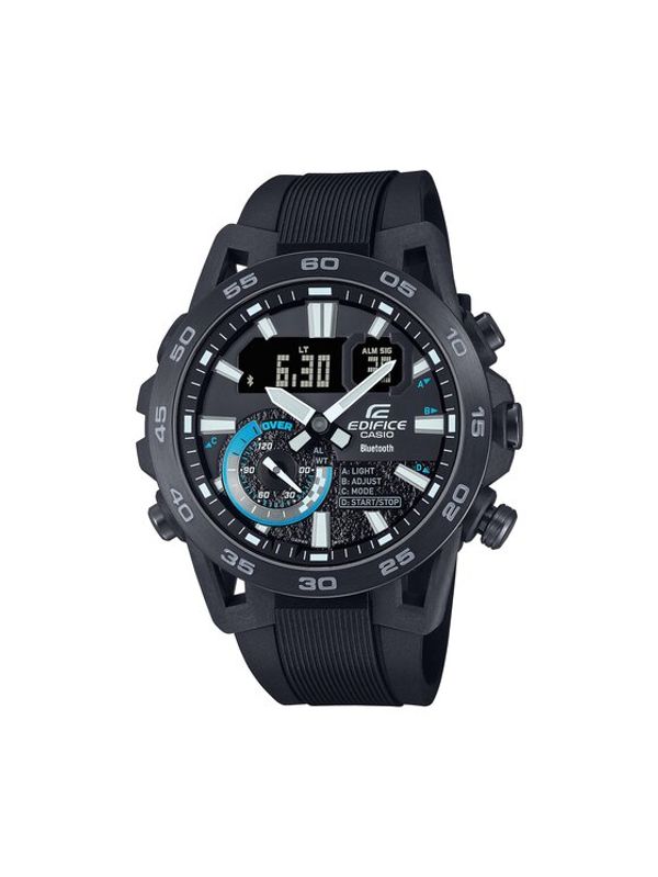 Casio Casio Ročna ura Edifice Sospensione ECB-40PB-1AEF Črna