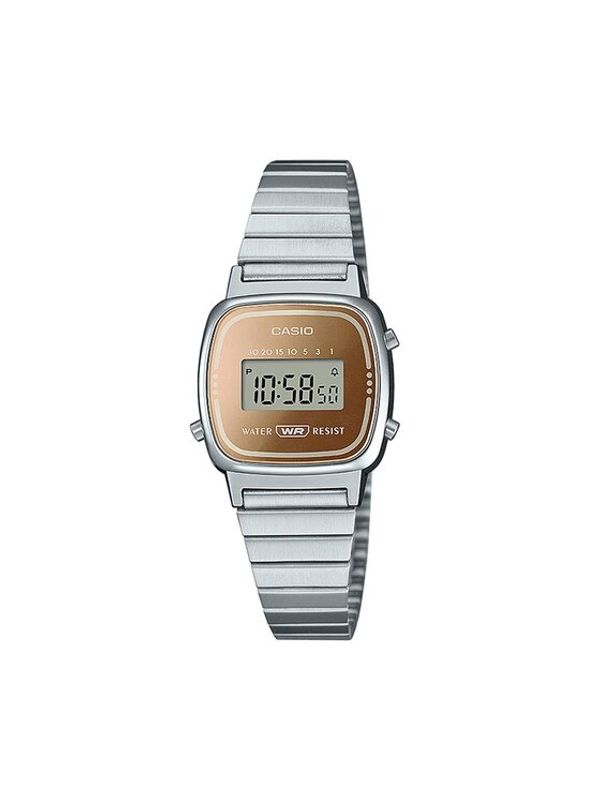 Casio Casio Ročna ura LA670WES-4AEF Srebrna