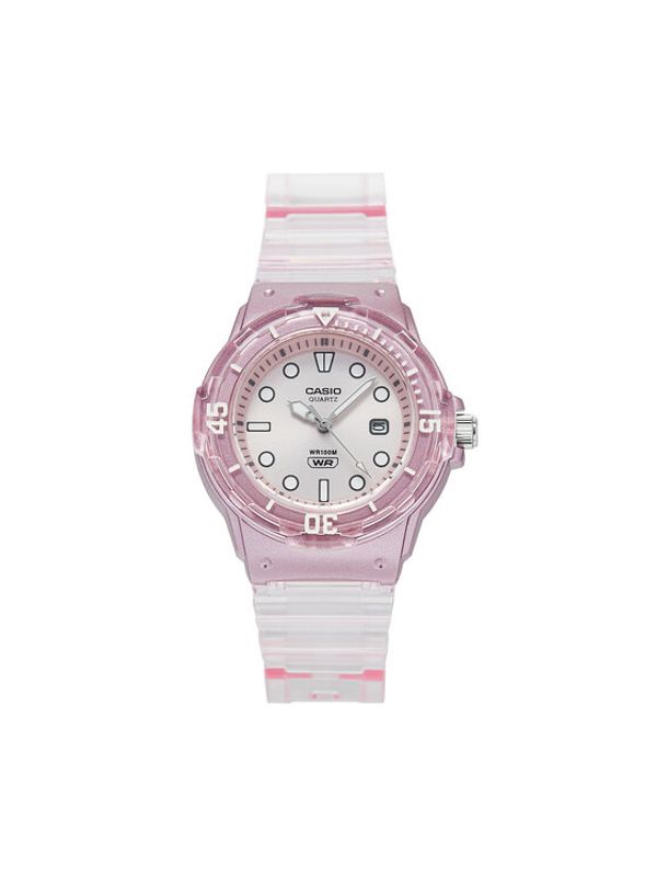 Casio Casio Ročna ura Lady Translucent LRW-200HS-4EVEF Roza