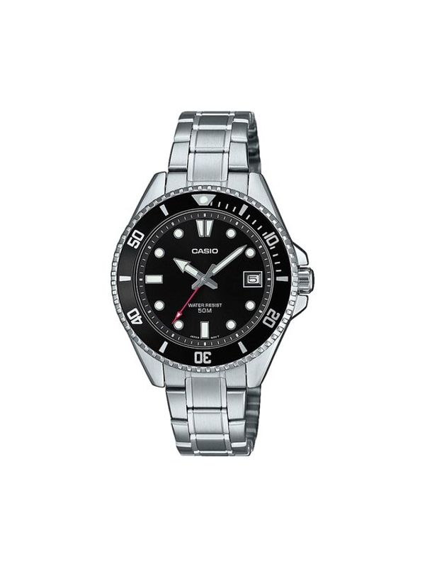 Casio Casio Ročna ura MDV-10D-1A1VEF Srebrna