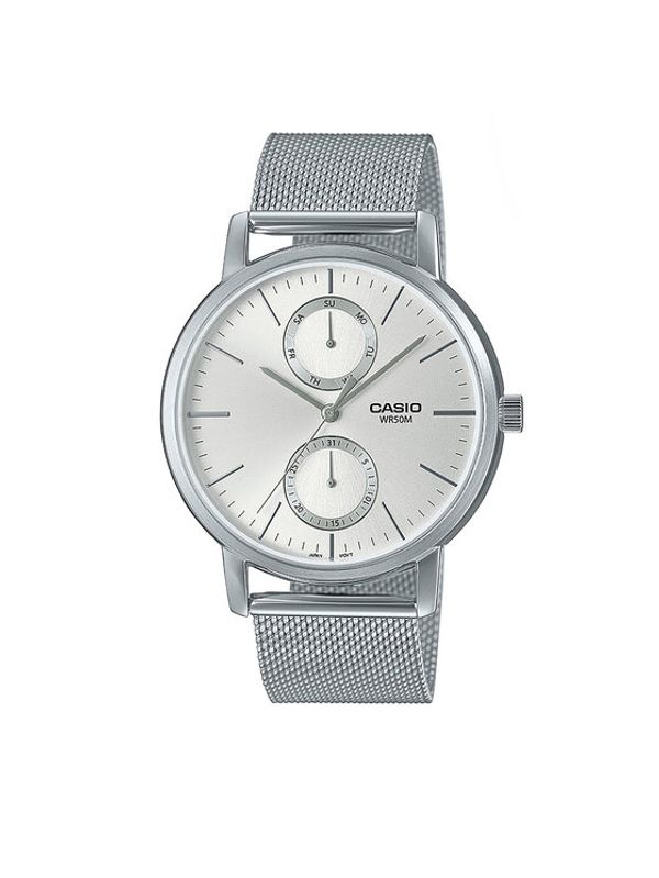 Casio Casio Ročna ura MTP-B310M-7AVEF Srebrna