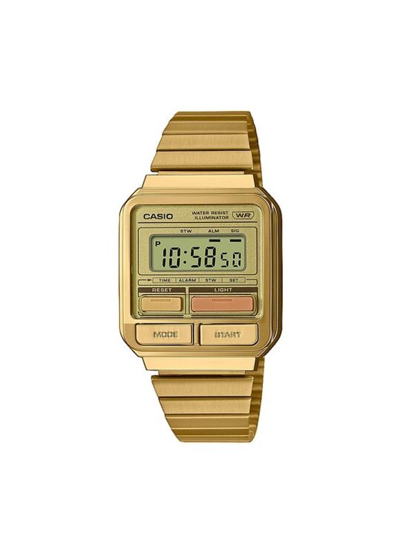 Casio Casio Ročna ura Vintage 80s A120WEG-9AEF Zlata