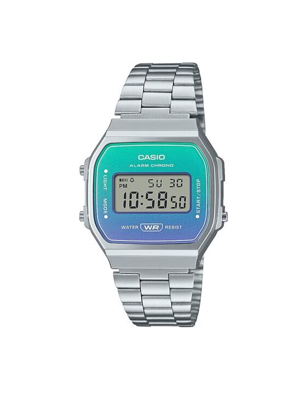 Casio Casio Ročna ura Vintage A168WER-2AEF Srebrna