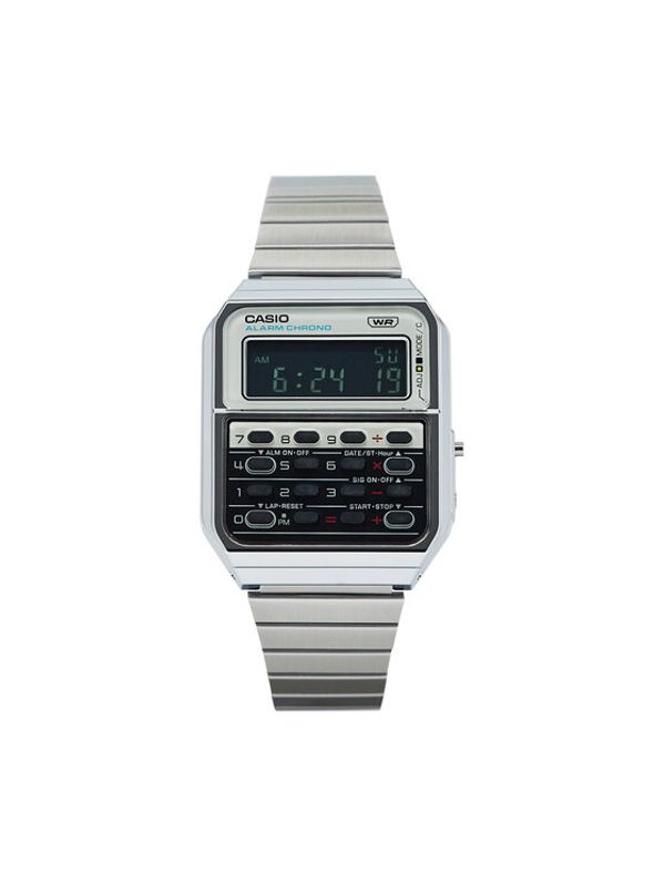 Casio Casio Ročna ura Vintage CA-500WE-7BEF Srebrna