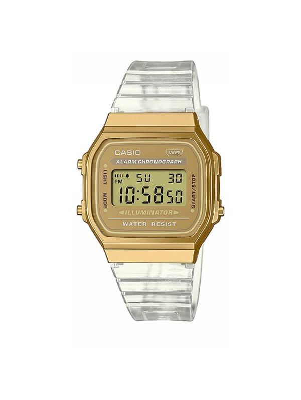 Casio Casio Ročna ura Vintage Digital A168XESG-9AEF Zlata