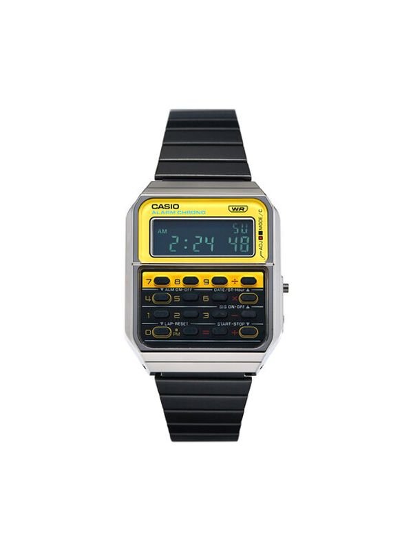 Casio Casio Ročna ura Vintage Edgy CA-500WEGG-9BEF Črna