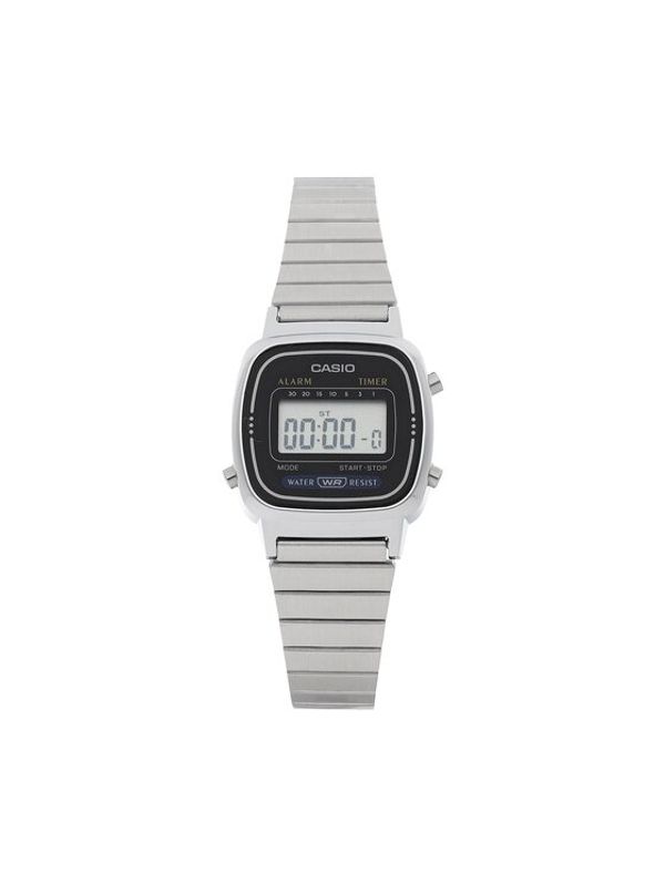 Casio Casio Ročna ura Vintage LA670WEA-1EF Srebrna