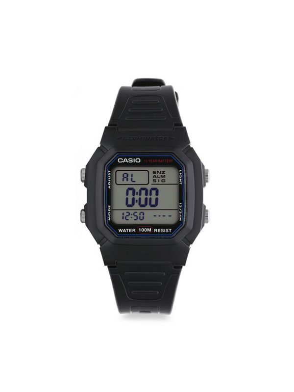 Casio Casio Ročna ura W-800H-1AVEF Črna