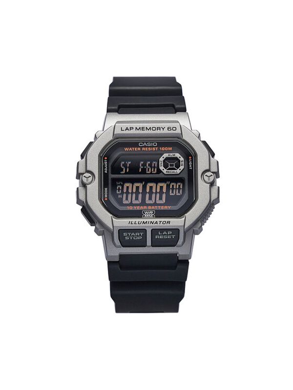 Casio Casio Ročna ura WS-1400H-1BVEF Črna