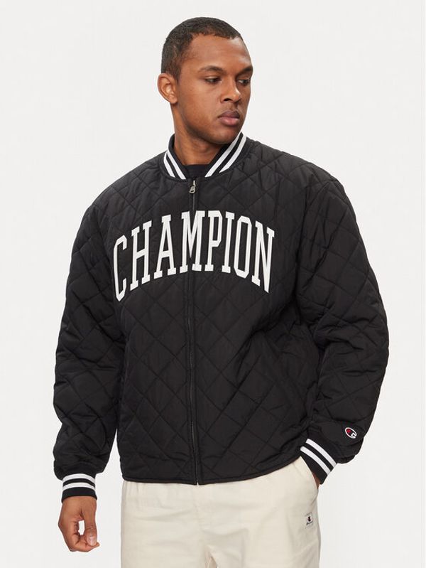 Champion Champion Bomber jakna 219897 Črna Regular Fit