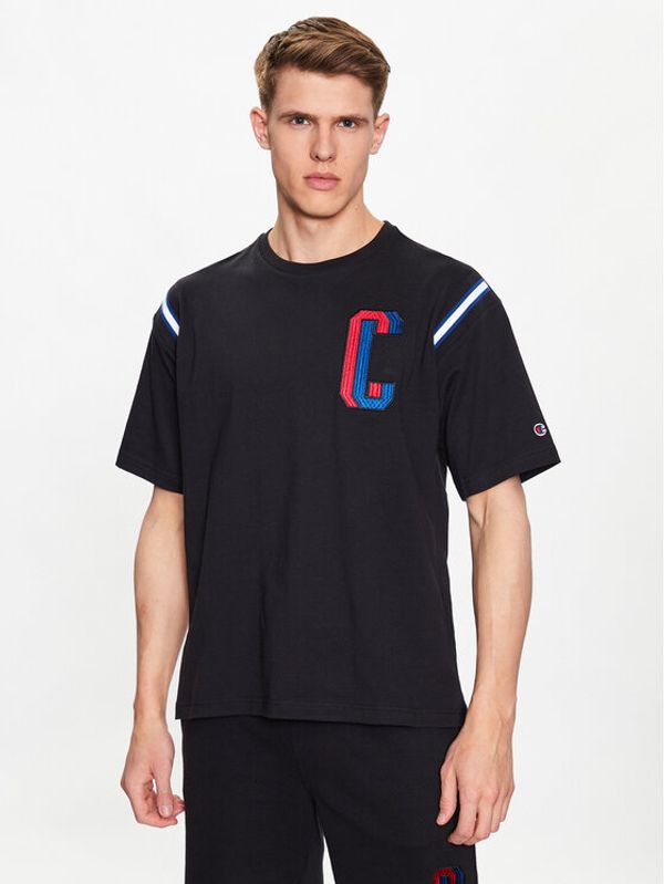 Champion Champion Majica 218515 Črna Regular Fit