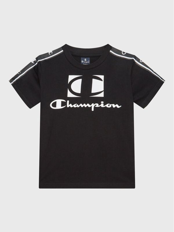 Champion Champion Majica 306326 Črna Regular Fit