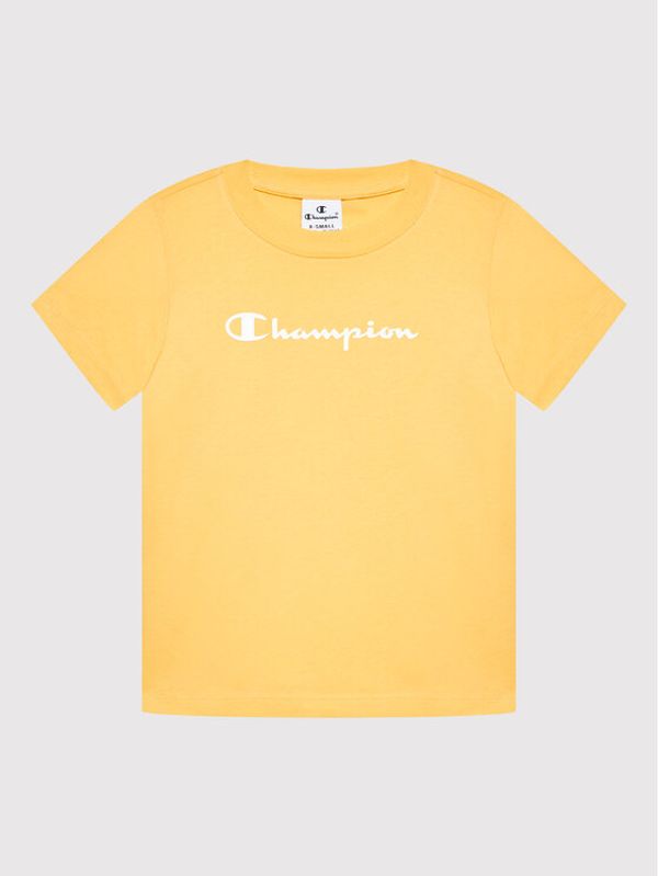 Champion Champion Majica 404541 Rumena Regular Fit