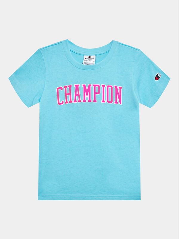 Champion Champion Majica Bookstore 404658 Modra Regular Fit