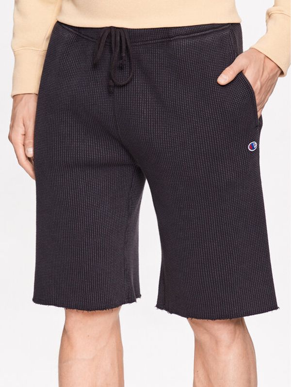 Champion Champion Športne kratke hlače 218646 Črna Regular Fit