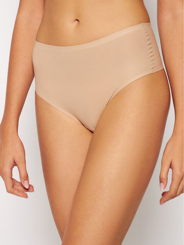 Chantelle Chantelle Brazilske spodnje hlačke z visokim pasom Soft Stretch C10690 Bež