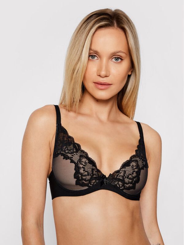 Chantelle Chantelle Push-Up nedrček Orangerie C67620 Črna