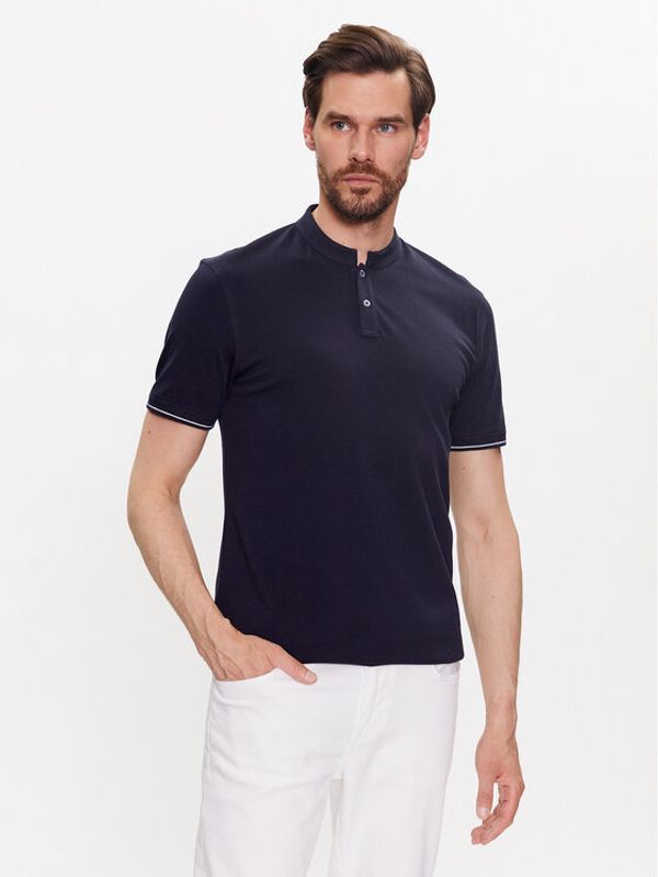 CINQUE CINQUE Polo majica Cilano 2935 Mornarsko modra Shaped Fit