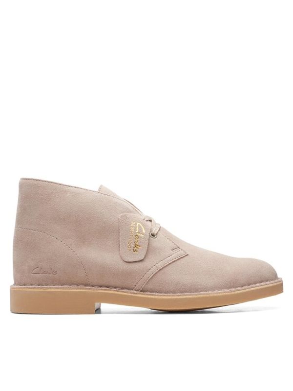 Clarks Clarks Gležnjarji Desert Bt Evo Bež