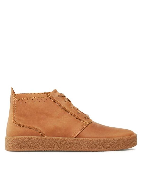 Clarks Clarks Gležnjarji Streethill Mid 261745367 Bež