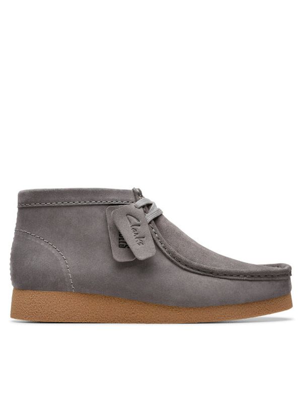 Clarks Clarks Gležnjarji Wallabee Evo Bt 26174938 Siva