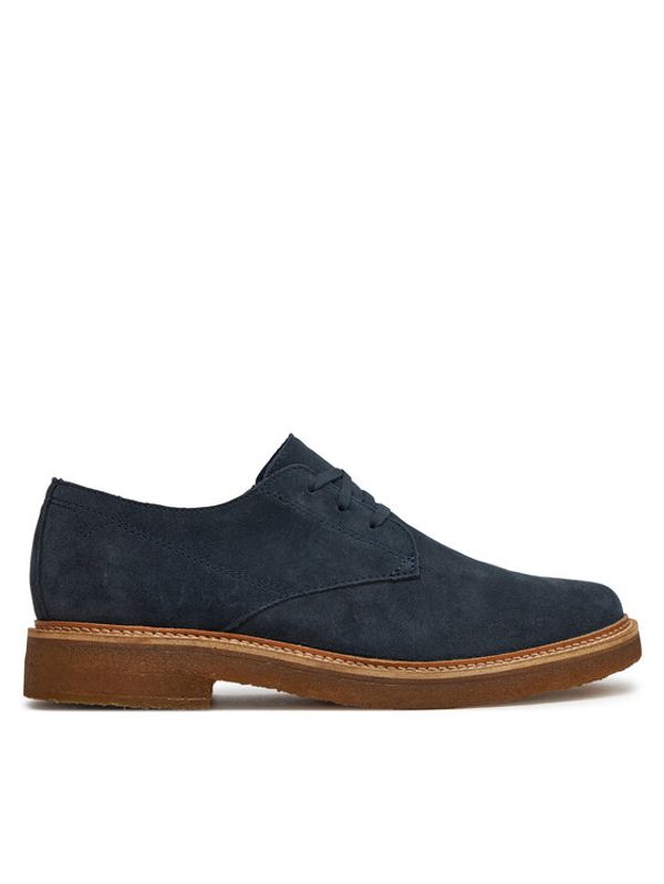 Clarks Clarks Nizki čevlji Clarkdalederby 26176109 Mornarsko modra