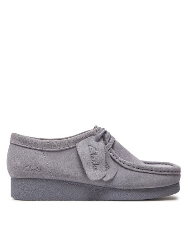 Clarks Clarks Nizki čevlji Wallabee Evo Sh 26177812 Vijolična