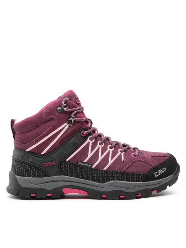 CMP CMP Trekking čevlji Kids Rigel Mid Trekking Shoe Wp 3Q12944J Bordo rdeča