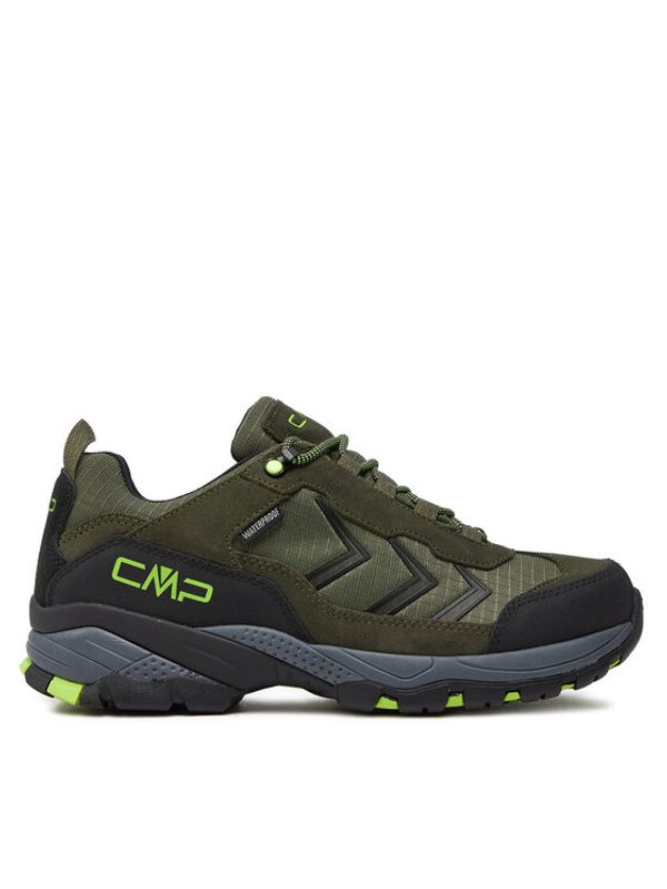 CMP CMP Trekking čevlji Melnick Low Trekking Shoes WP 3Q19657 Zelena