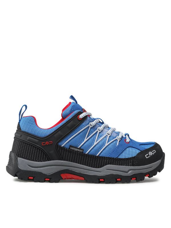 CMP CMP Trekking čevlji Rigel Low Trekking Shoe Kids Wp 3Q54554J Modra